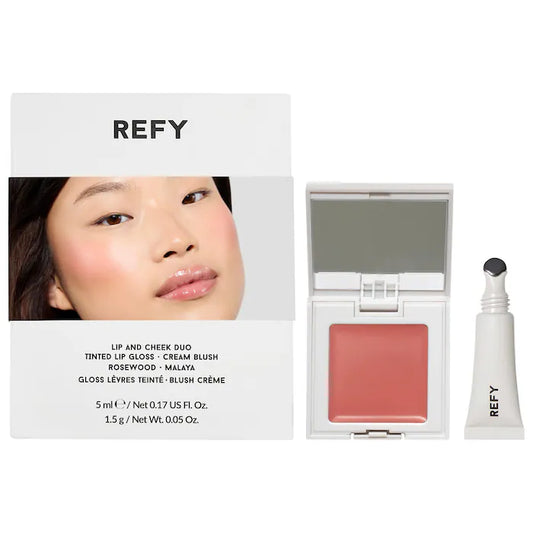 REFY | Lip Gloss and Cheek Duo Set