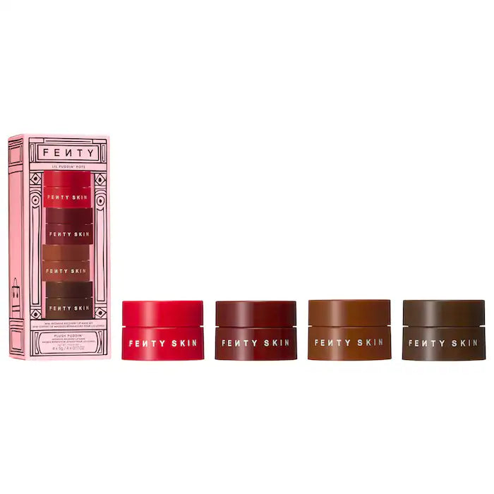 Fenty Beauty by Rihanna | Lil Puddin' Pots Mini Intensive Recovery Lip Mask Set
