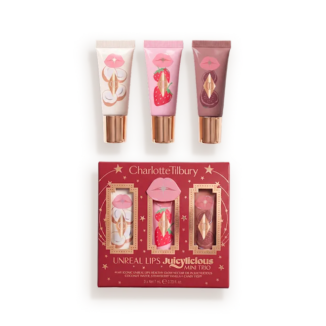 Charlotte Tilbury | Unreal Lips Juicylicious Mini Trio
