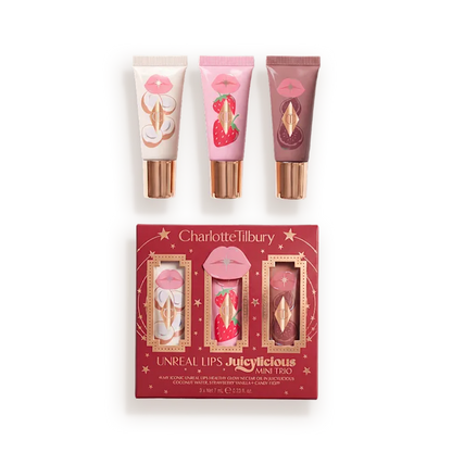 Charlotte Tilbury | Unreal Lips Juicylicious Mini Trio