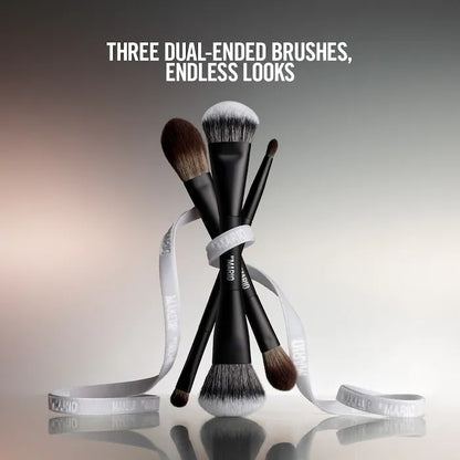 MAKEUP BY MARIO | Mario's Face and Eye Trio Cosmetic Brush Set