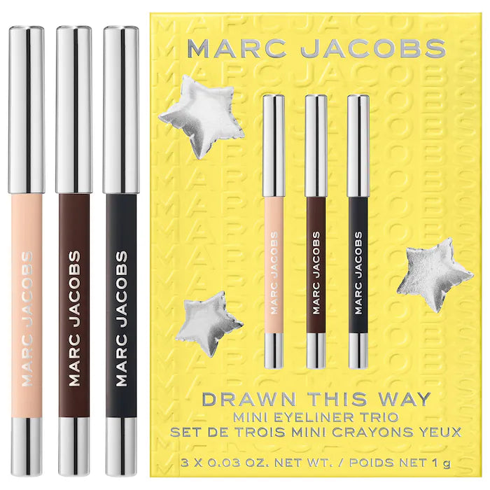 Marc Jacobs Beauty | Drawn This Way Longwear Mini Eyeliner Trio