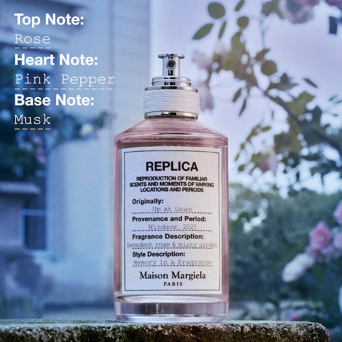 Maison Margiela | Up at Dawn Eau de Toilette with Rose, Pink Pepper, and Musk
