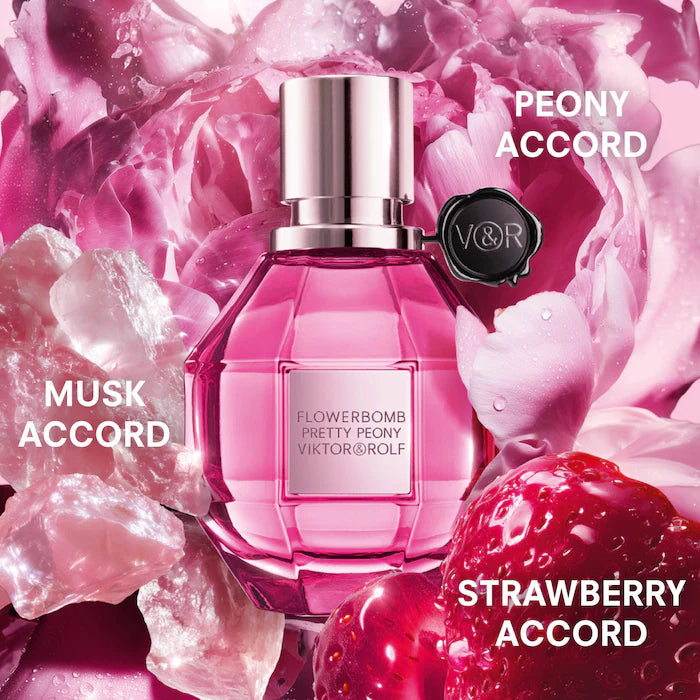 Viktor&Rolf | Flowerbomb Pretty Peony Eau De Parfum with Peony & Strawberry