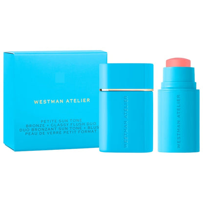 Westman Atelier | Mini Sun Tone Bronze + pH Glassy Blush Duo Gift Set