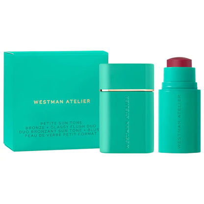 Westman Atelier | Mini Sun Tone Bronze + pH Glassy Blush Duo Gift Set