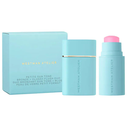 Westman Atelier | Mini Sun Tone Bronze + pH Glassy Blush Duo Gift Set