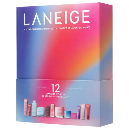 LANEIGE | 12 Days of Wonder Korean Skincare & Lip Favorites Advent Calendar