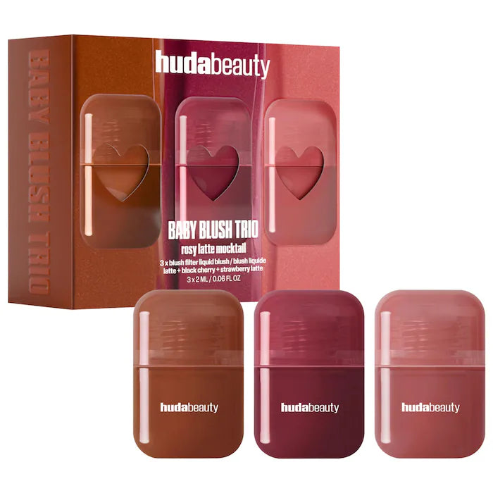 HUDA BEAUTY | Mini Blush Mocktail Trio Gift Set