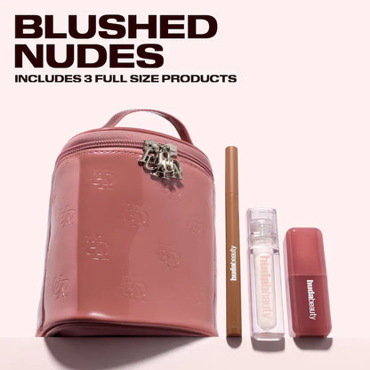 HUDA BEAUTY | Blushed Nudes Lip & Cheek Kit