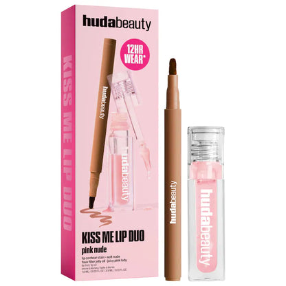 HUDA BEAUTY | Kiss Me Lip Contour Stain and Lip Jelly Gift Set