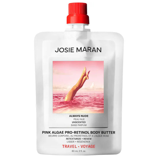 Josie Maran | Pink Algae Pro-Retinol Body Butter for Anti-Aging and KP