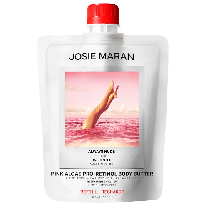 Josie Maran | Pink Algae Pro-Retinol Body Butter for Anti-Aging and KP