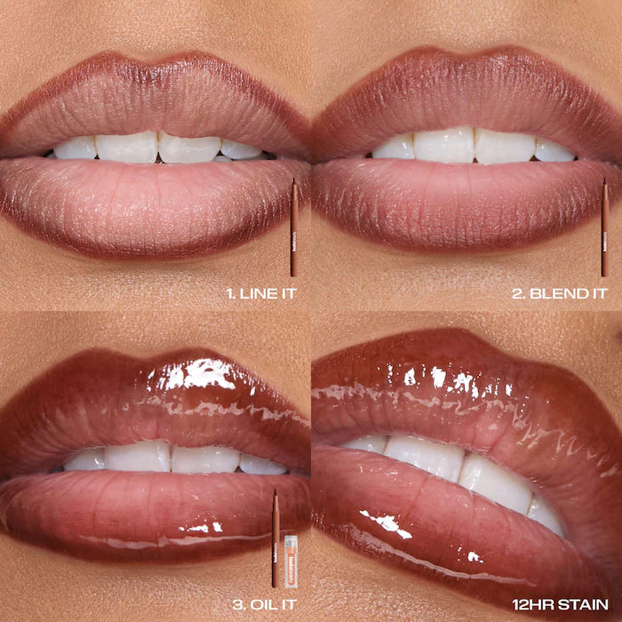 HUDA BEAUTY | Kiss Me Lip Contour Stain and Lip Jelly Gift Set