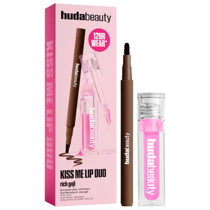 HUDA BEAUTY | Kiss Me Lip Contour Stain and Lip Jelly Gift Set