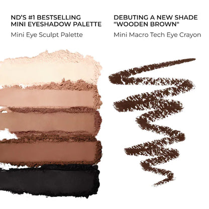 NATASHA DENONA | Mini Eye Sculpt Eyeshadow Palette & Eye Crayon Pencil Duo Makeup Gift Set