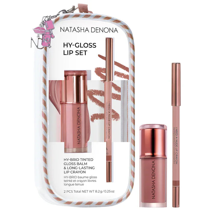 NATASHA DENONA | HY-GLOSS Lip Gloss Duo Gift Set