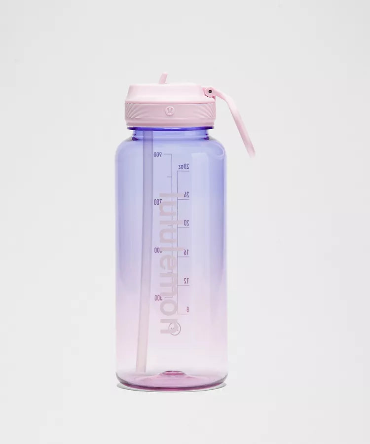 Lululemon | Back to Life Clear Bottle 32oz Straw Lid