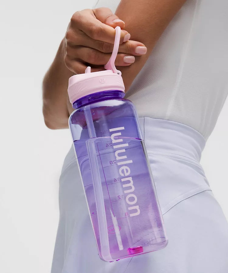 Lululemon | Back to Life Clear Bottle 32oz Straw Lid