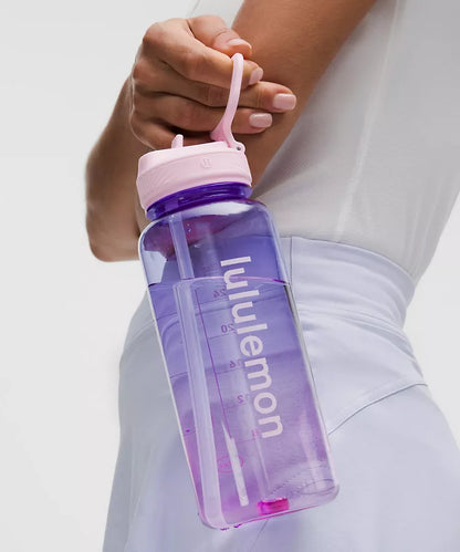 Lululemon | Back to Life Clear Bottle 32oz Straw Lid