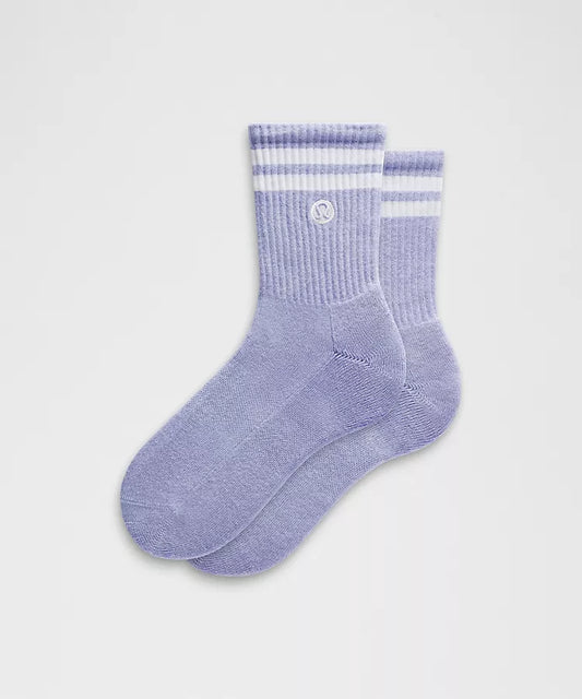 Lululemon | Unisex Daily Essential Quarter Socks Stripe