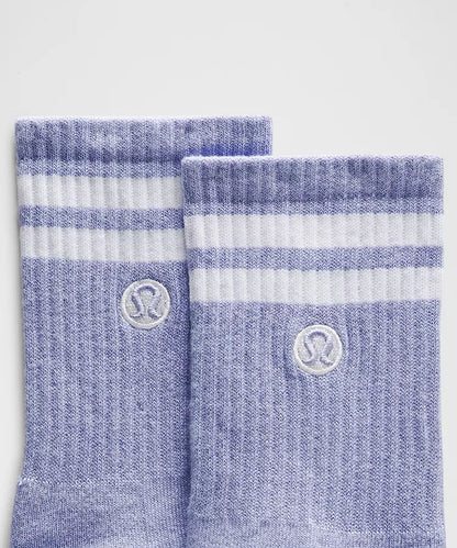Lululemon | Unisex Daily Essential Quarter Socks Stripe