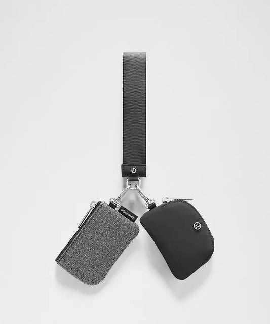Lululemon | Dual Pouch Wristlet Glitter