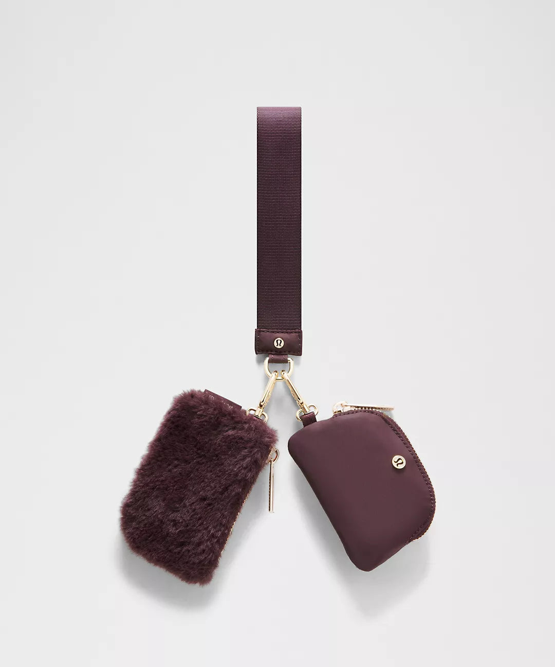 Lululemon | Dual Pouch Wristlet Plush Fleece