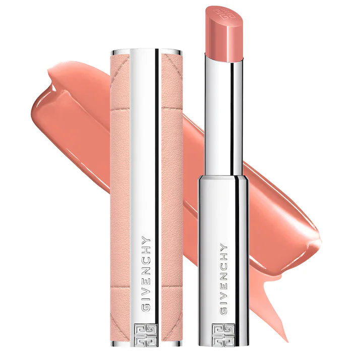 Rossetto Givenchy Rose Perfecto Shine Serum Lipstick - Ibrido Trattante E Colorato, Con Acido Ialuronico E Vitamina C, Finish Ultra Lucido - 9 Tonalità - Foto 2