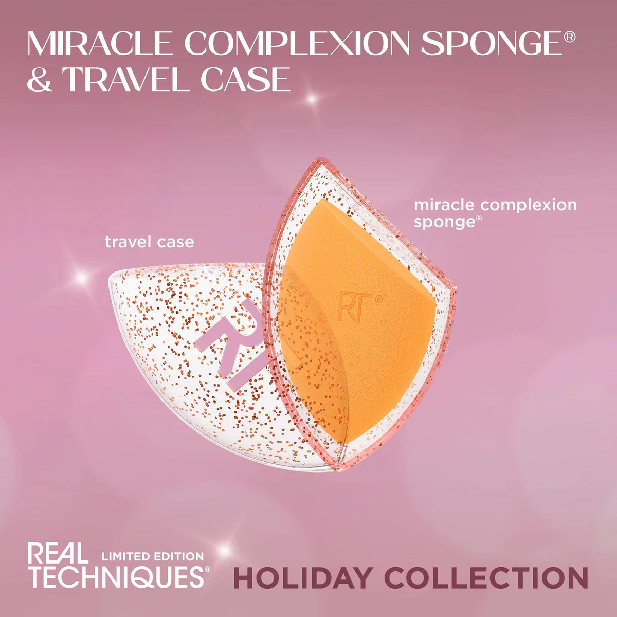 Real Techniques | Miracle Complexion Sponge + Travel Case Gift