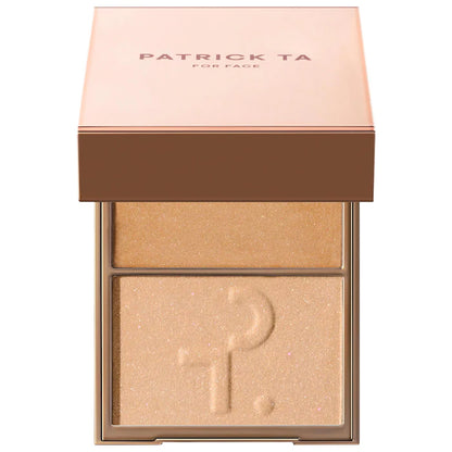 PATRICK TA | Major Glow Crème & Powder Light Reflecting Translucent Highlighter Duo