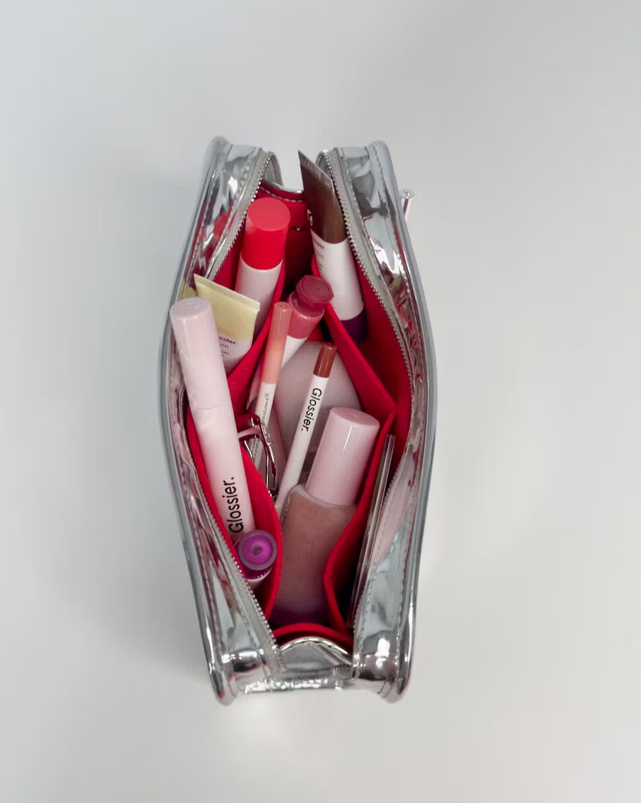 Glossier | Chrome Beauty Bag