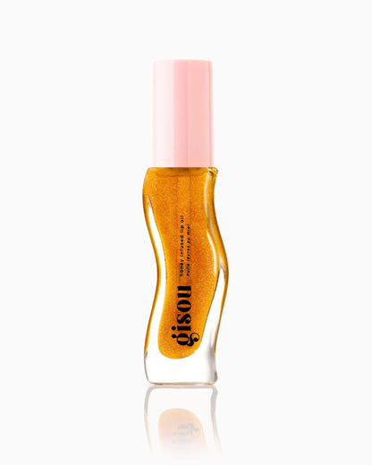 GISOU | LIP OIL GOLDEN SHIMMER GLOW HONEY INFUSED