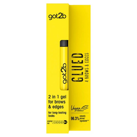 GOT2B | GLUED Glued 4 Brows & Edges 2in1 Gel