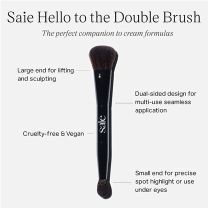 Saie | The Double-Ended Sculpting Brush