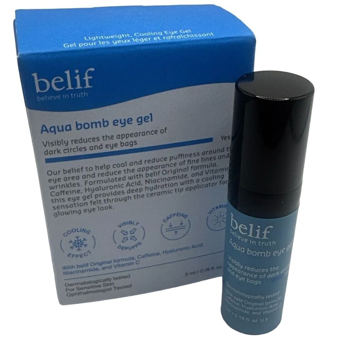 Belif | Aqua Bomb Eye Gel Dark Circles Eye Bags Trial Size
