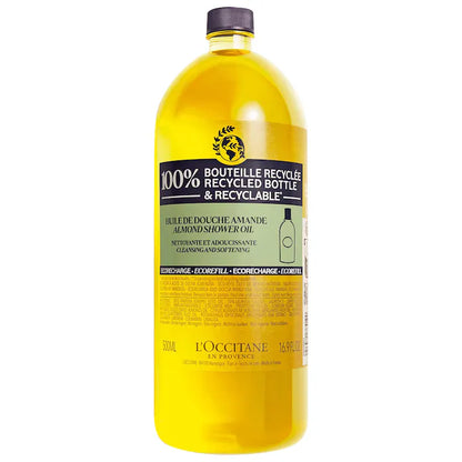 L'Occitane | Cleansing And Softening Refillable Shower Oil With Almond Oil