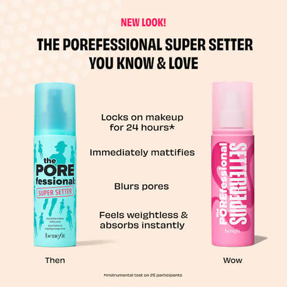 Benefit Cosmetics | The POREfessional: Super Setter Pore-Minimizing Waterproof Setting Spray