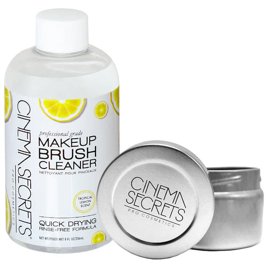 Cinema Secrets | Tropical Lemon Makeup Brush Cleaner Pro Starter Kit