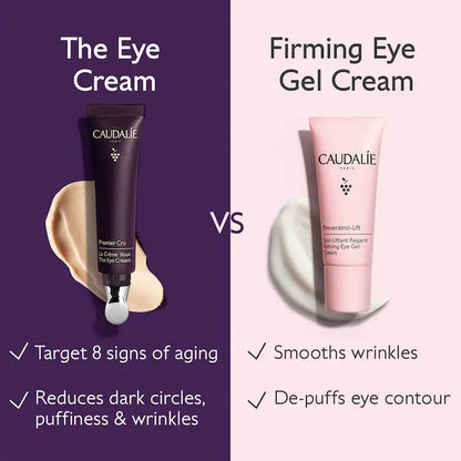 Caudalie | Premier Cru Anti-Aging Eye Cream for Fine Lines and Wrinkles