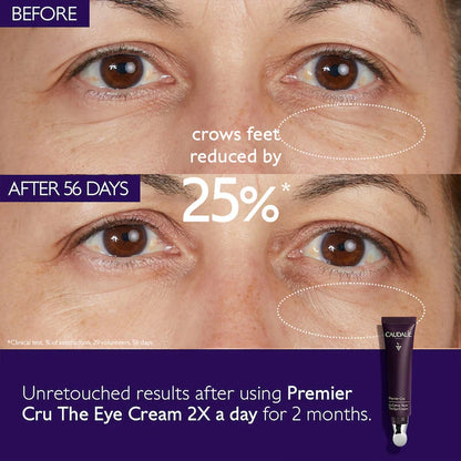 Caudalie | Premier Cru Anti-Aging Eye Cream for Fine Lines and Wrinkles