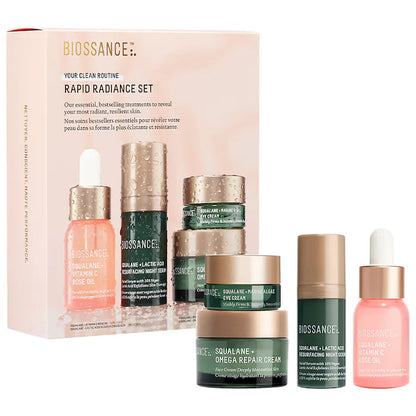 Biossance | Rapid Radiance Set