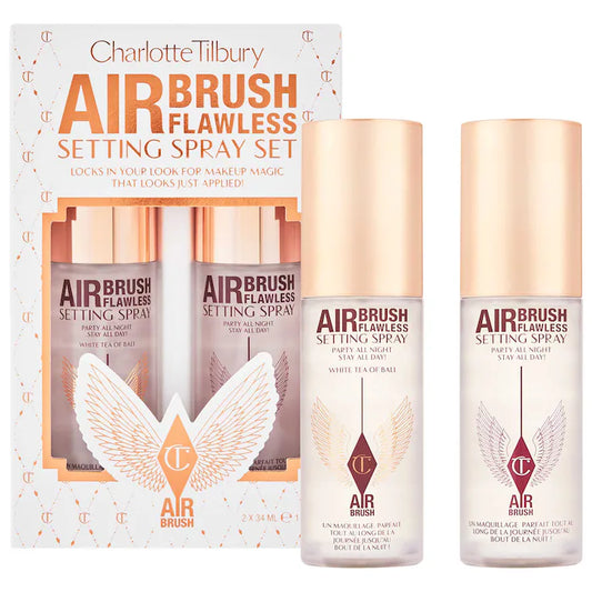 Charlotte Tilbury | Mini Airbrush Flawless Setting Spray Duo Set
