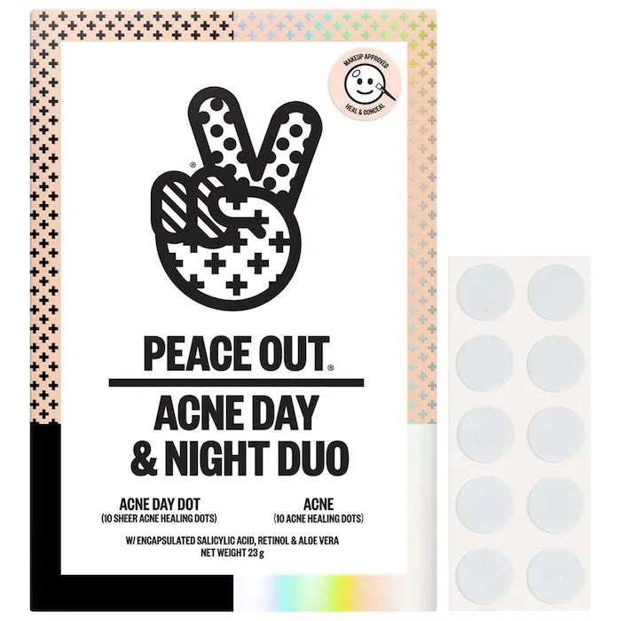 Peace Out | Acne Salicylic Acid Day & Night Duo