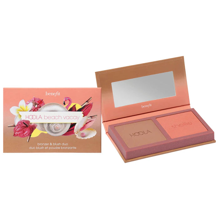 Benefit Cosmetics | Hoola & WANDERful World Duo mini bronzer & blush palette