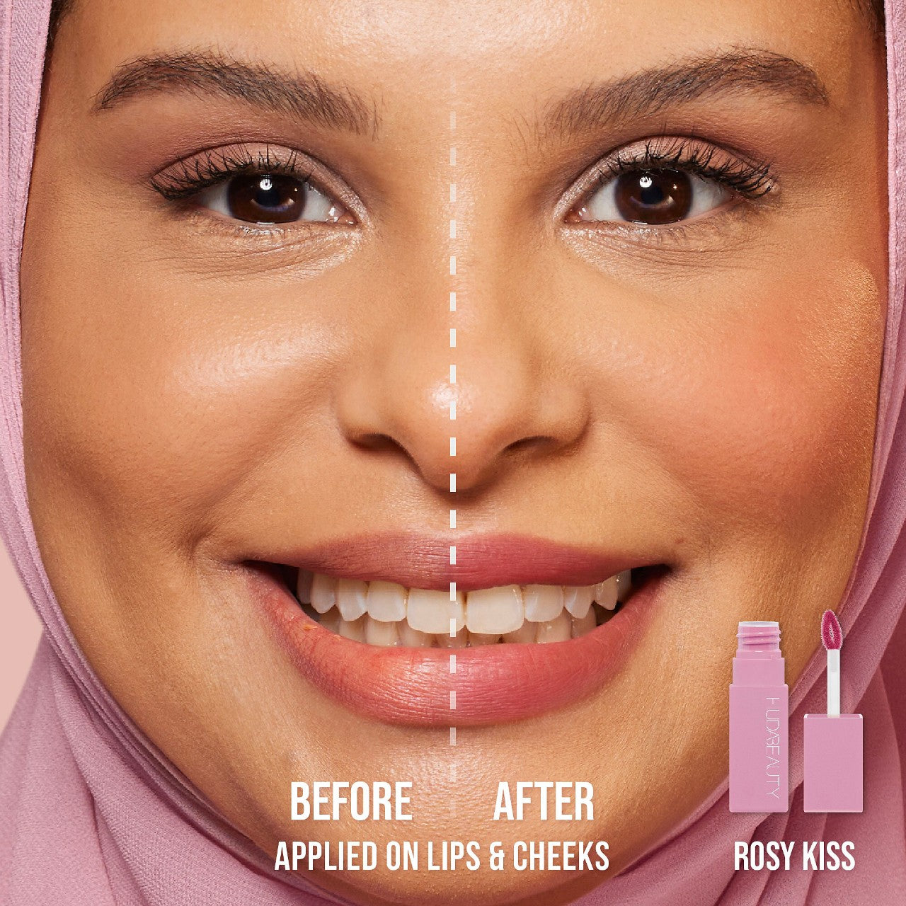 HUDA BEAUTY | Lip Blush Cream Lip & Cheek Stain