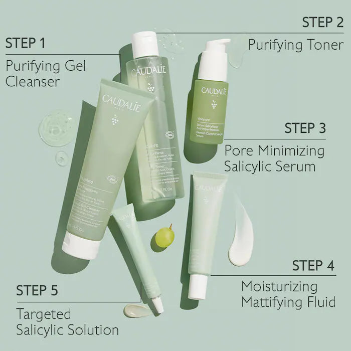 Caudalie | Vinopure Color Correcting Spot Solution with Salicylic Acid