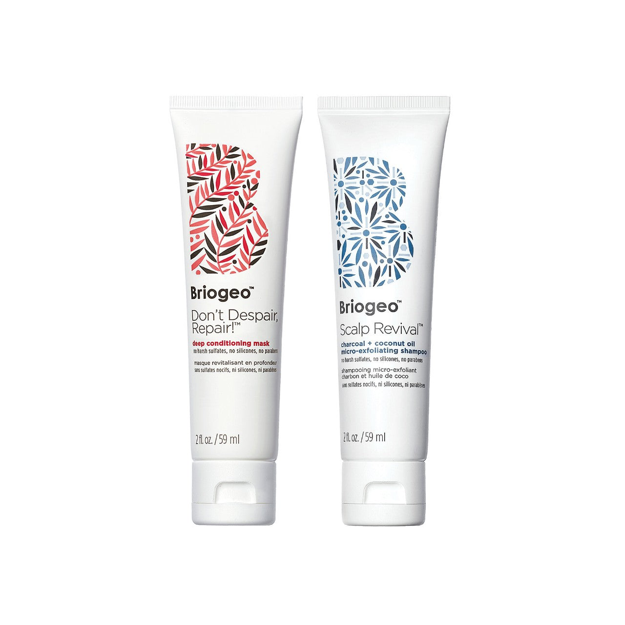 Briogeo | Scalp Revival™ Shampoo + Don’t Despair, Repair!™ Hair Mask Travel Gift Set