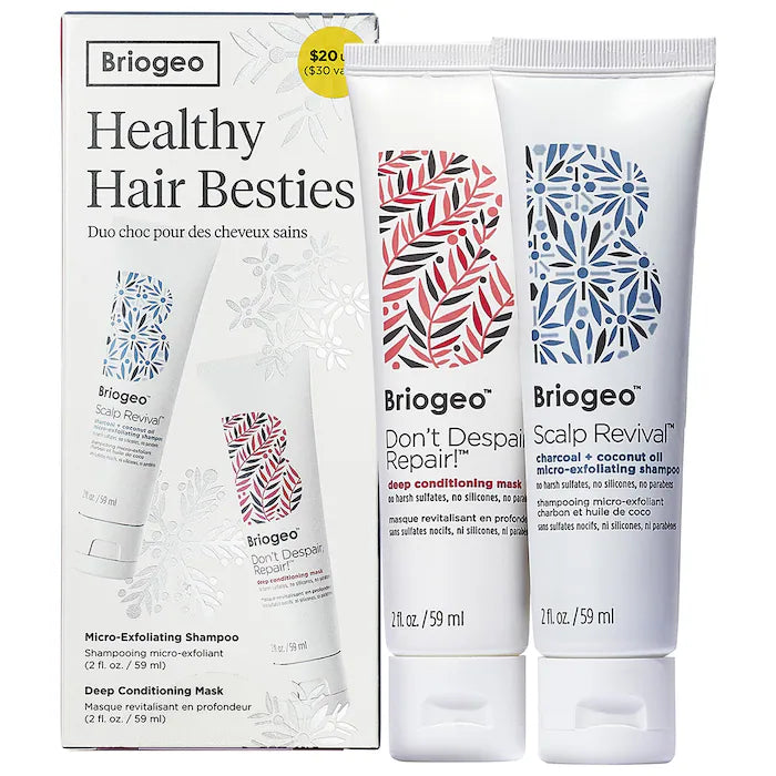 Briogeo | Scalp Revival™ Shampoo + Don’t Despair, Repair!™ Hair Mask Travel Gift Set