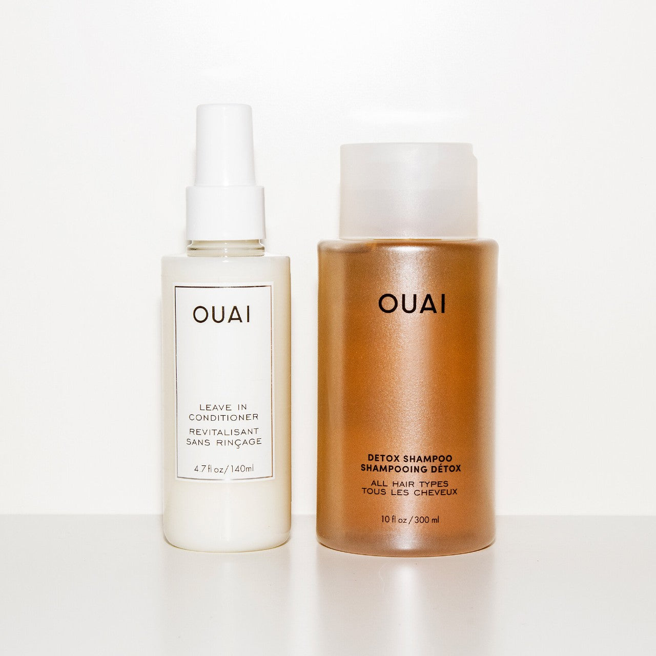 OUAI | Detox Shampoo & Leave In Conditioner Hair Set
